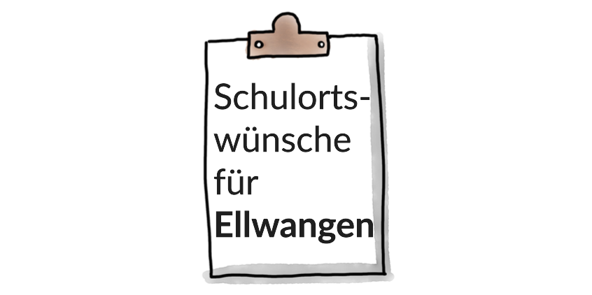 Ausbildung am Standort Ellwangen_Klemmbrett mit Logo