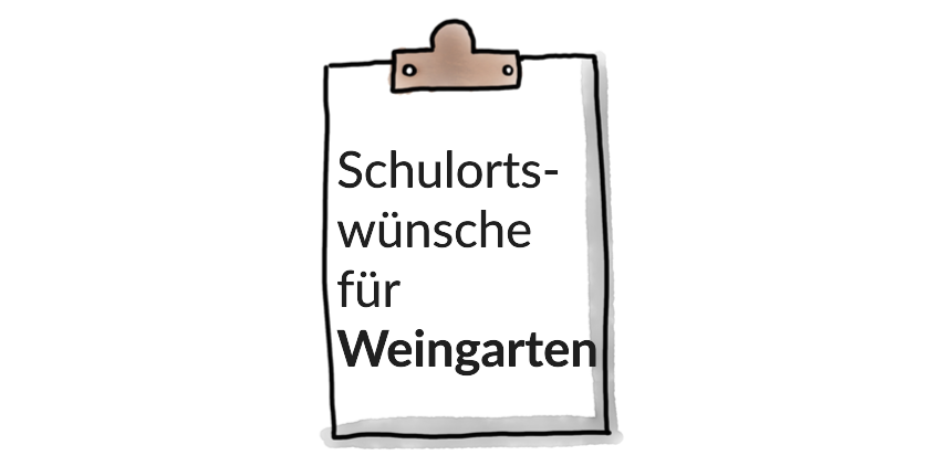 Ausbildung am Standort Weingarten_Klemmbrett mit Logo