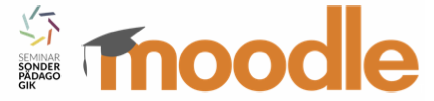 Logo der plattform Moodle